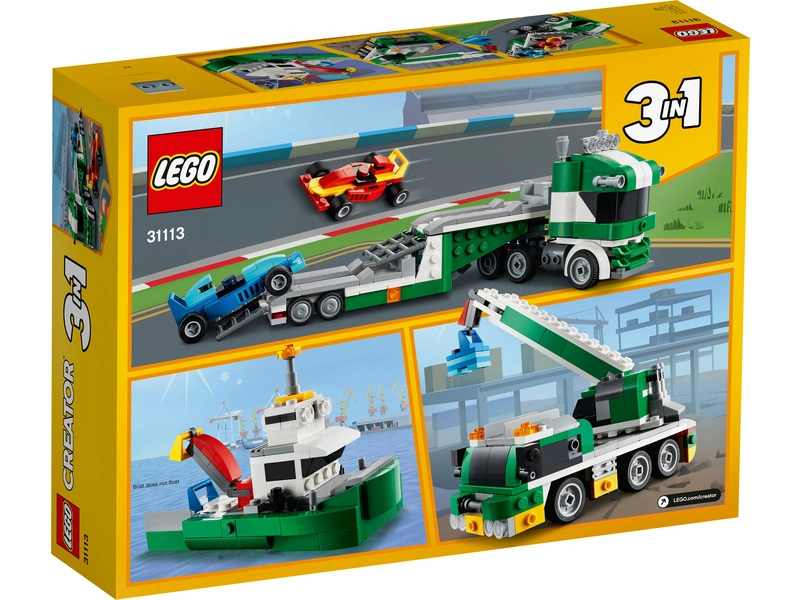 LEGO Creator - Kamion pro přepravu závodních aut