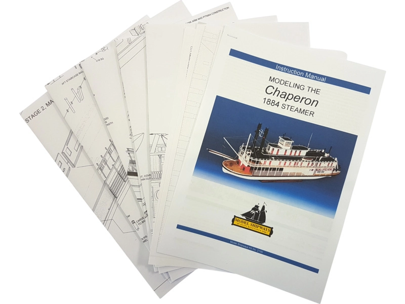 Model Shipways Chaperon 1:48 1884 kit