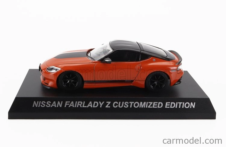 Kyosho Nissan Fairlady Z Coupe Customed Edition 2023 1:64 Oranžová Černá