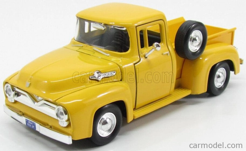 Motor-max Ford usa F-100 Pick-up 1955 1:24 Žlutá