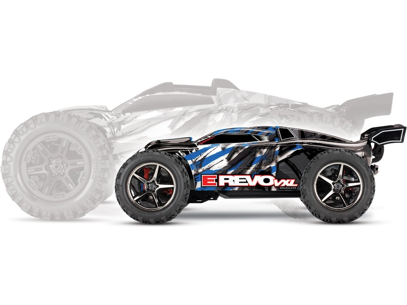 Traxxas E-Revo 1:16 VXL RTR modrý