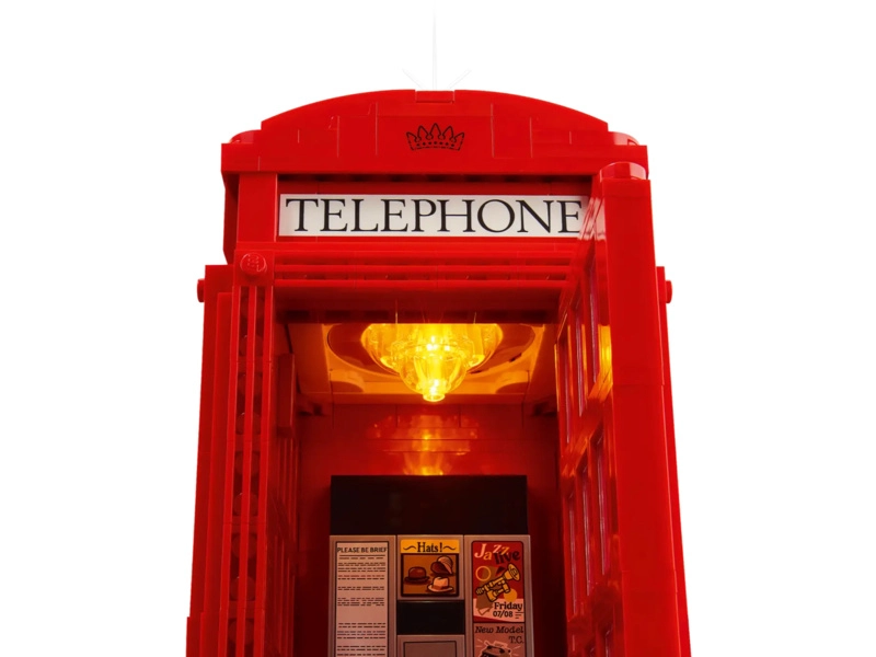 LEGO Ideas - Červená londýnska telefónna búdka