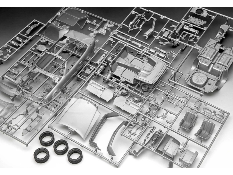 Revell Mercedes-Benz 300 SL-24 Coupé 100. výročie (1:24) (Giftset)