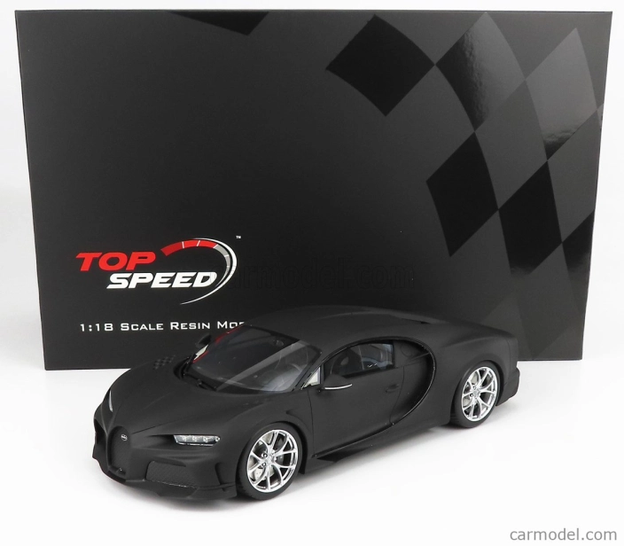 Truescale Bugatti Chiron Super Sport 2018 1:18 Black