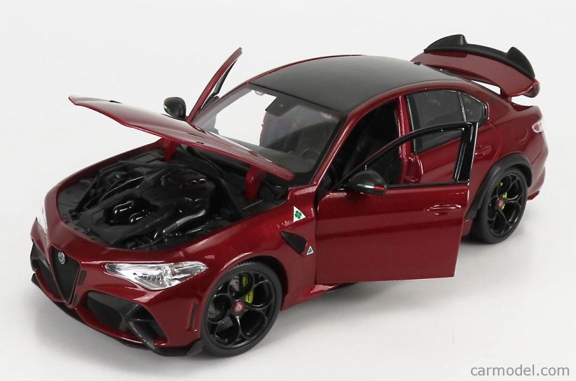 Bburago Alfa romeo Giulia Gta 2020 1:18 Rosso Alfa Met - Tmavě Červená Met