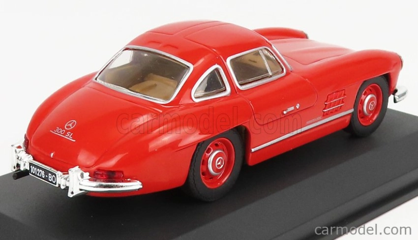 Edicola Mercedes Benz 300sl Coupe 1954 - Con Vetrina - S vitrínou 1:43 červená