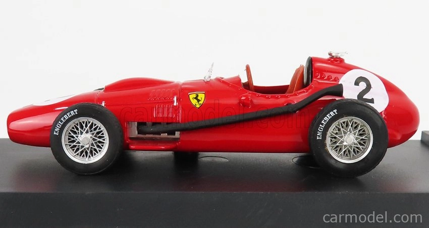 Brumm Ferrari F1 Dino 246 N 2 2nd British Gp Mike Hawthorn 1958 Majster sveta 1:43 Červená
