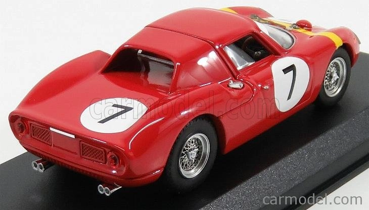 Najlepší model Ferrari 250lm N 7 Víťaz Angola Luanda Gp 1964 W.mairesse 1:43 Červená