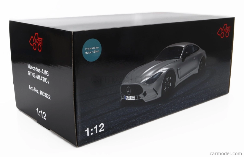 Nzg Mercedes benz Amg Gt63 V8 Biturbo (c192) 4-matic 2024 1:12 Hyper Blue