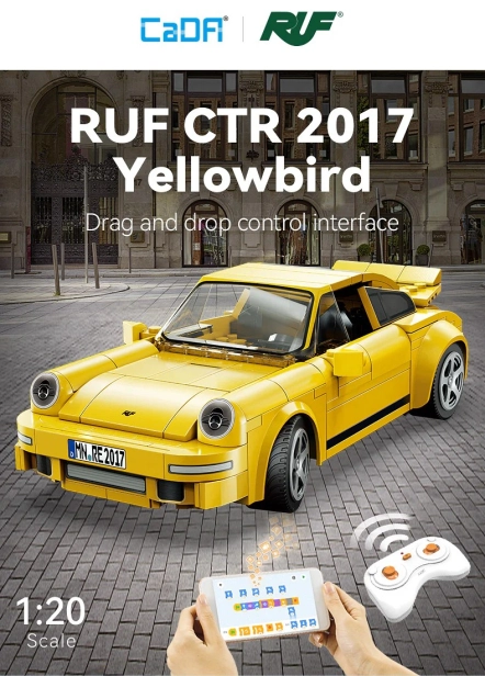 RC stavebnice RUF CTR 2017 Yellowbird