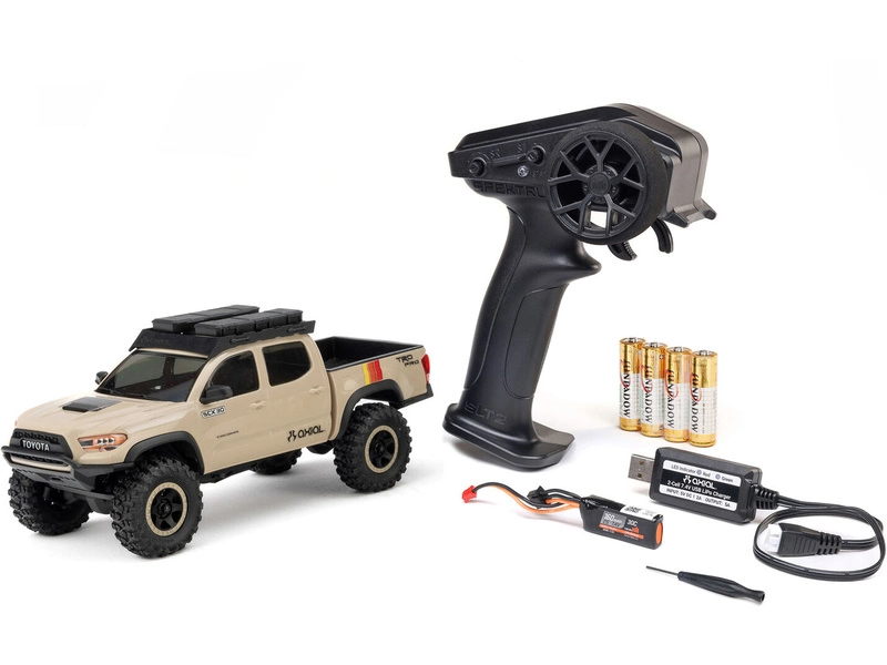 Axial SCX30 Toyota Tacoma TRD Pro Extreme 1:30 4WD RTR pískový