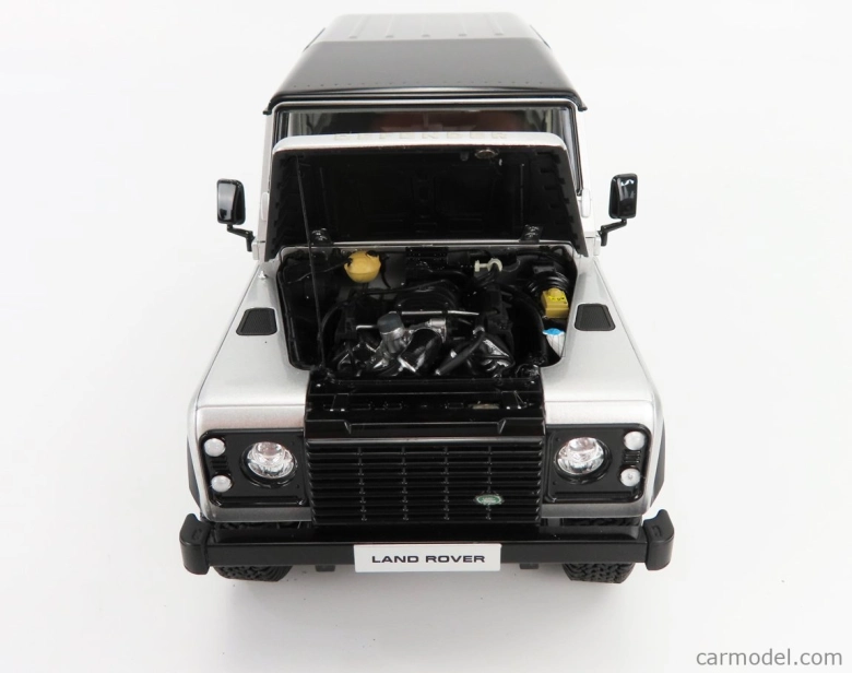LCD model Land rover Defender 90 Works V8 70th Edition 2018 1:18 Silver