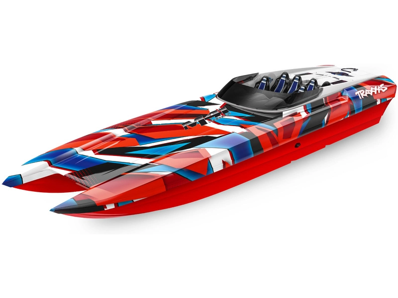 RC loď Traxxas DCB M41 RTR, červená