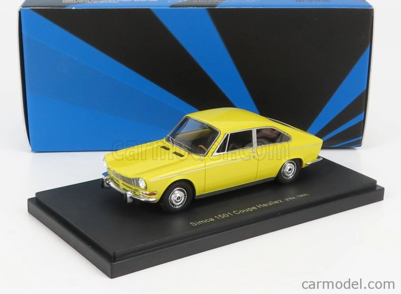 Avenue43 Simca 1501 Coupe Heuliez France 1968 1:43 Žlutá