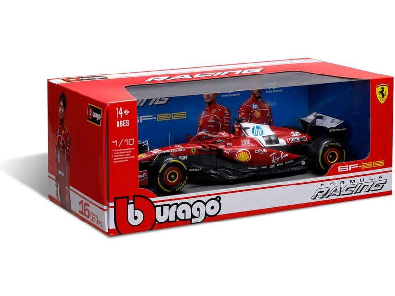 Bburago Ferrari SF-25 (2025) 1:18 #16 Leclerc