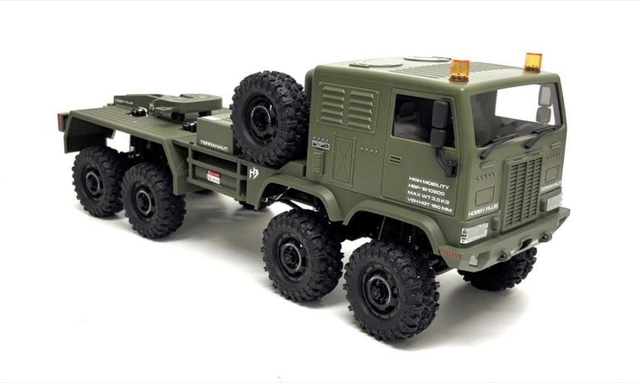 Mini Crawler Hobby Plus / Absima CR-18P 8x8 Terranaut 1:18 RTR - zelený