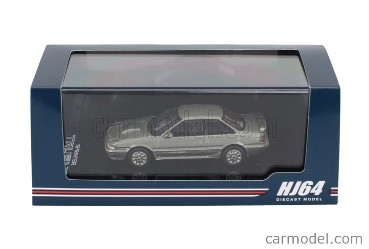 Zapaľovanie - model Toyota Sprinter Trueno Gt-z (ae92) 1989 1:64 Grey Met