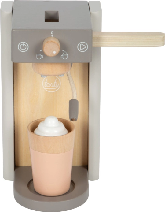 small foot Drevený kávovar s príslušenstvom Tasty sivý – poškodený obal