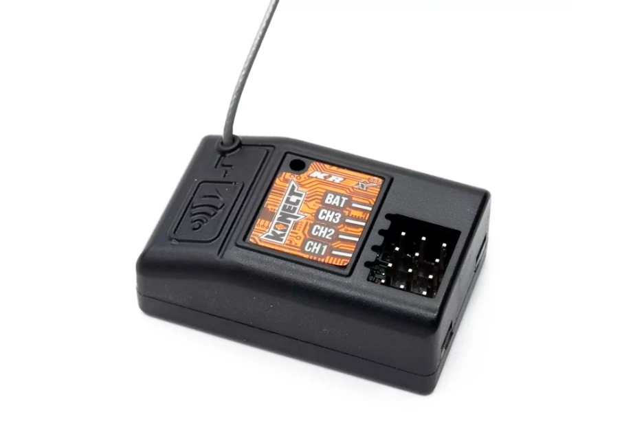 2.4 GHz volantová souprava KONECT KT3X s přijímačem KR3X
