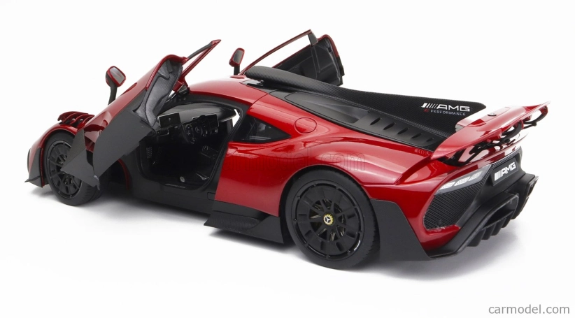 Nzg Mercedes benz One Amg (c298) 2023 1:18 Patagonia Red Black