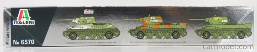 Italeri Kampfpanzer T-34/76 Tank Military 1943 1:35 /