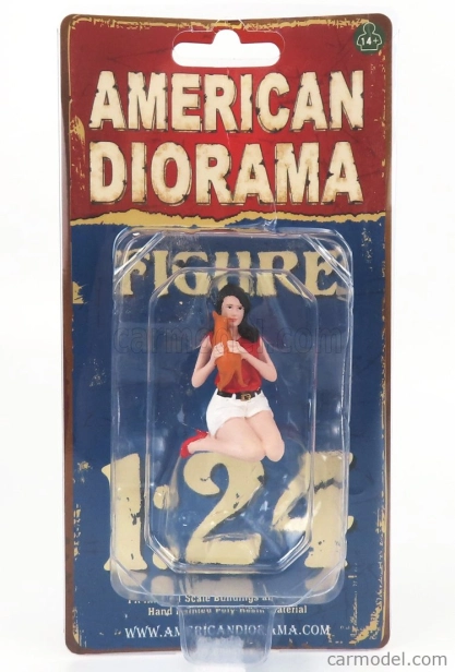 Americké diorámy Figúrky Gigi - Gilrs Night Out 1:24 Bielo-červená