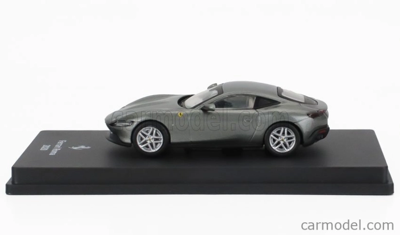 Edicola Ferrari Roma 2020 - Con Vetrina - With Showcase 1:64 Grigio Medio - Šedá