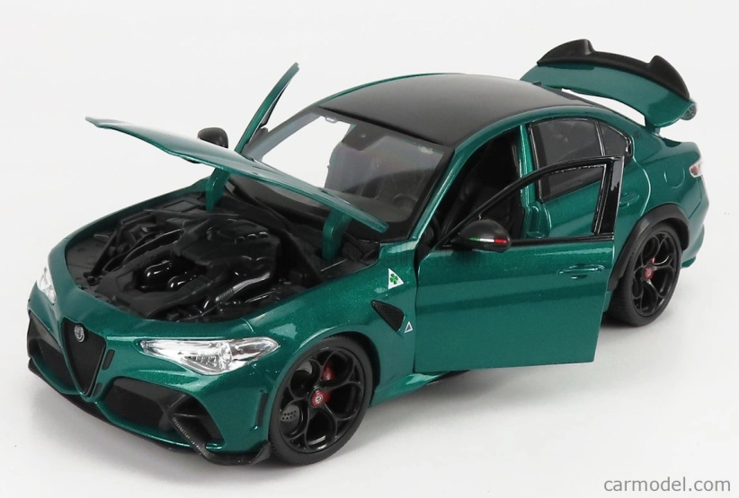 Bburago Alfa romeo Giulia Gta 2020 1:18 Verde Montreal - Green Met