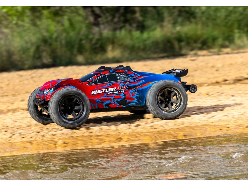 Traxxas Rustler 4x4 1:10 VX3 RTR zelený