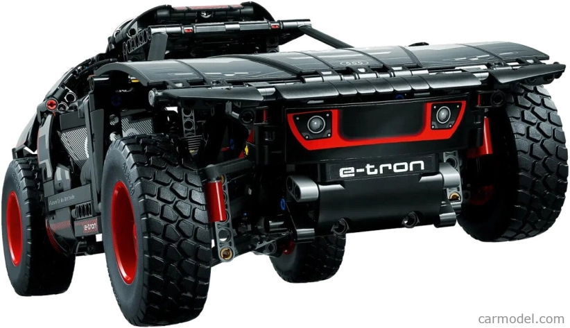 Lego Audi Lego Technic - Rs Q E.tron Dakar Rally 2022 - 914 Pezzi - 914 ks 1:12 sivá čierna
