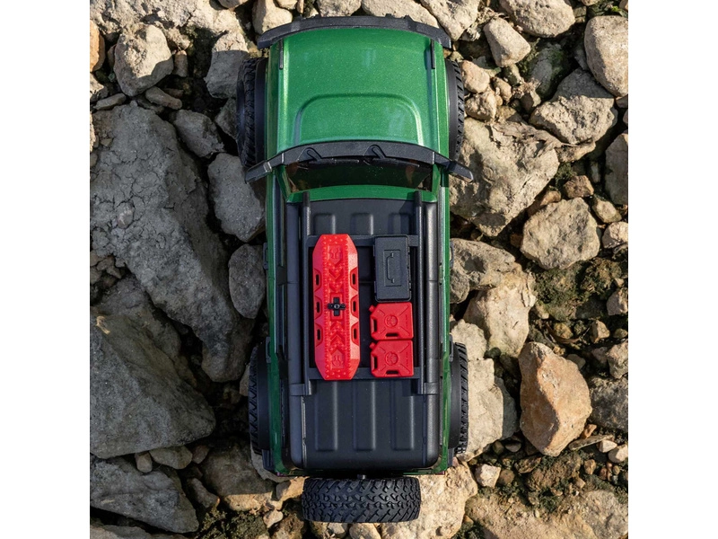 RC auto Axial SCX24 Ford Bronco 2021 1:24 4WD RTR, červená