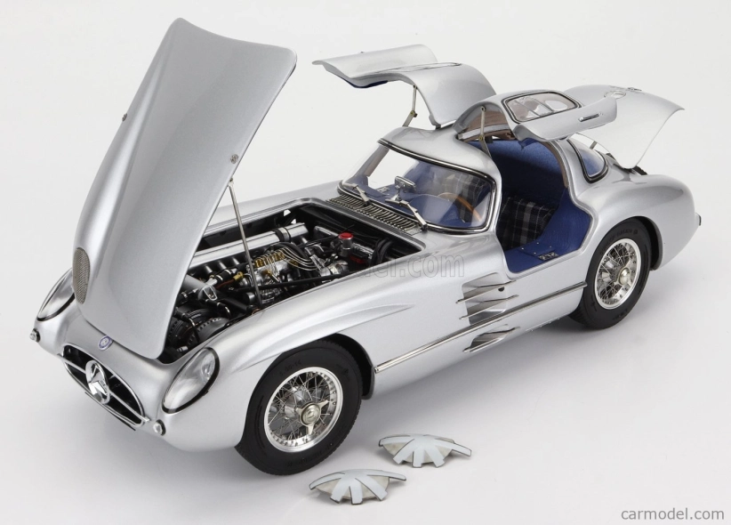 Cmc Mercedes Benz 300 Slr Uhlenhaut Coupe N 15 Sweden Gp 1955 1:18 Strieborná