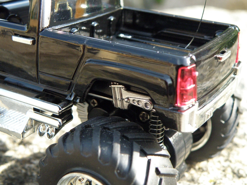 Mini RC Monster Truck, čierna