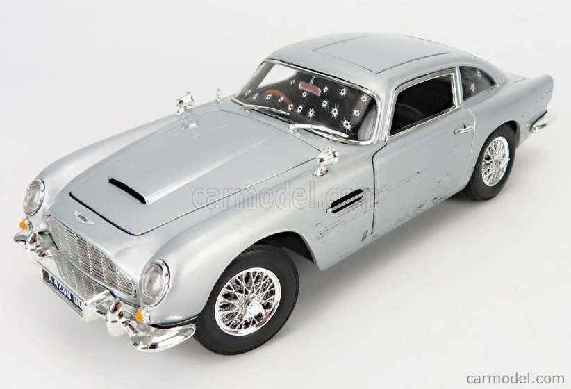 Autoworld Aston martin Db5 1964 - 007 James Bond - No Time To Die - Non E' Tempo Per Morire 1:18 Silver