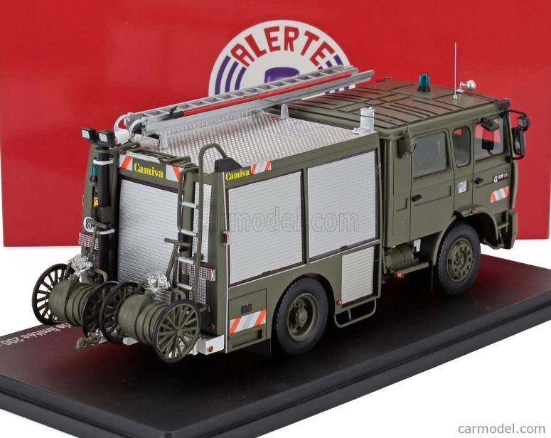 Alerte Renault G230 Phase Ii Tanker Truck Camiva Fpt Armee De L'air 1991 1:43 Vojenská zelená