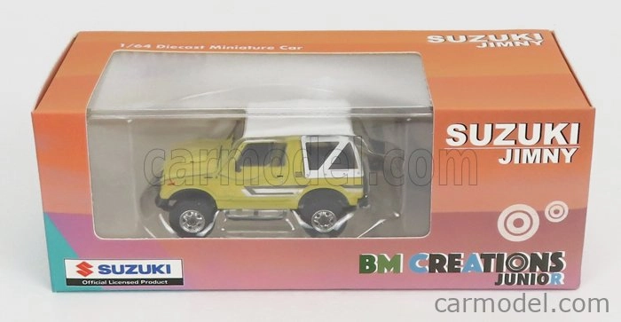 Bm-creations Suzuki Jimny Sj11 Rhd Japonská verzia 1991 1:64 Žltá