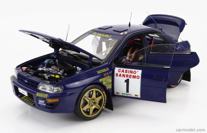 Sun-star Subaru Impreza 555 N 1 Winner Rally Sanremo 1996 C.mcrae - D ...