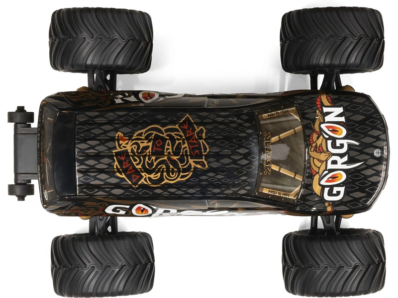 Arrma Gorgon Grom 1:16 4WD Smart RTR žltá