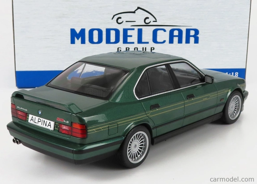 Mcg BMW radu 5 B10 4.6 Alpina (e34) 1994 1:18 Zelená