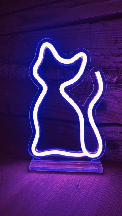 2Kids Toys LED NEON LIGHT lampička Mačka