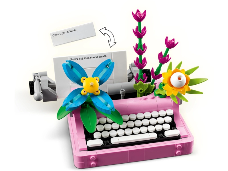 LEGO Creator – Písací stroj s kvetmi