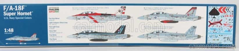 Italeri Boeing F/a-18f Super Hornet Airplane Military 1995 1:48 /