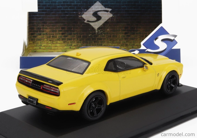 Solido Dodge Challenger Coupe 2018 1:43 Žlutá Černá