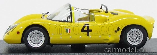 Najlepší model Fiat Abarth 1000sp Spider N 4 Bassano-montegrappa 1970 M.baldo 1:43 Yellow Black