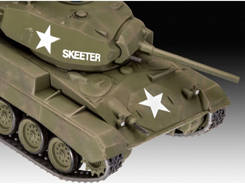 Revell M24 Chaffee (1:76) (súprava)