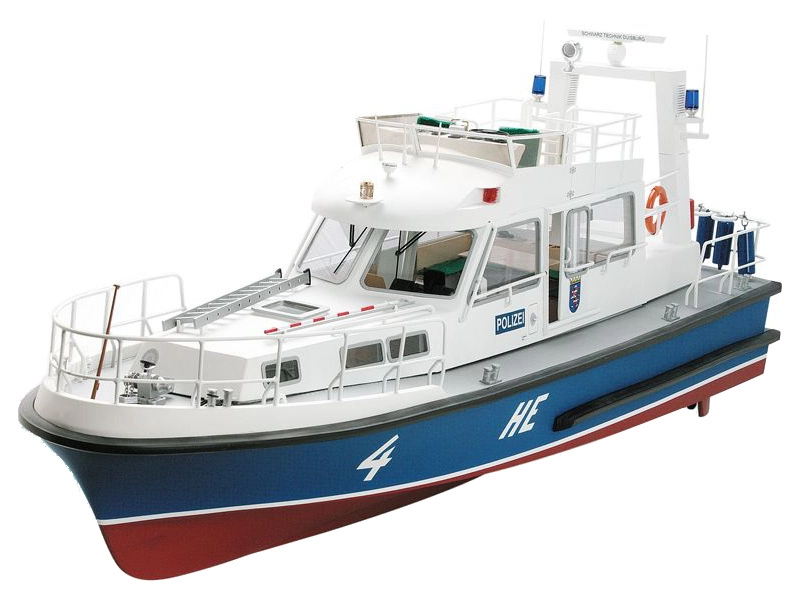 RC stavebnice Krick Policejní člun HE 4 kit