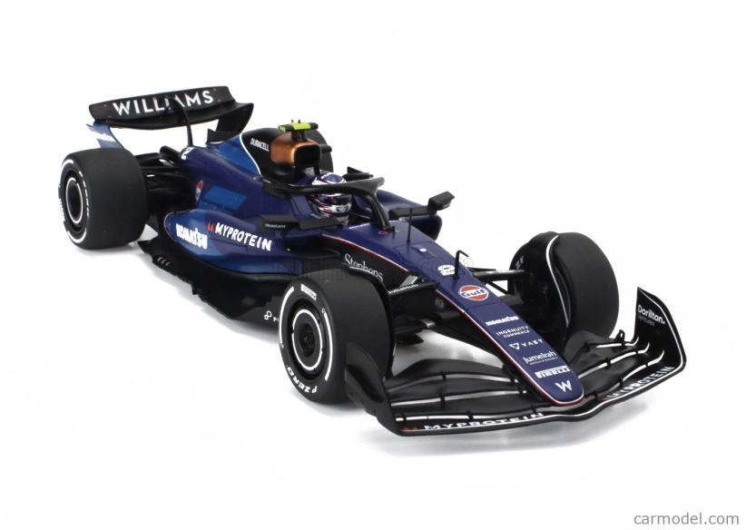 Solido Williams F1  Fw46 Team Williams Racing N 2 Saudi Arabia 2024 Logan Sargeant 1:18 2 Tóny Modré