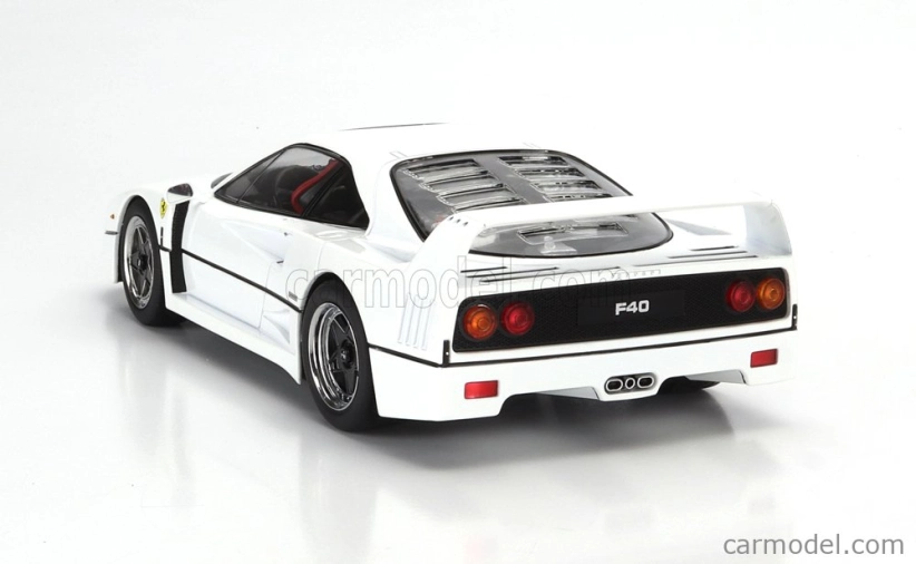 Kk-scale Ferrari F40 1987 - Personal Car Sultan Of Brunei 1:18 Bílá