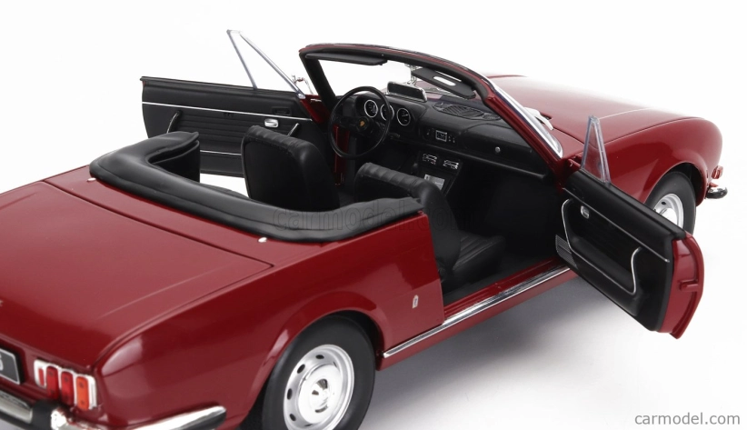Norev Peugeot 504 Cabriolet 1969 1:18 Červená