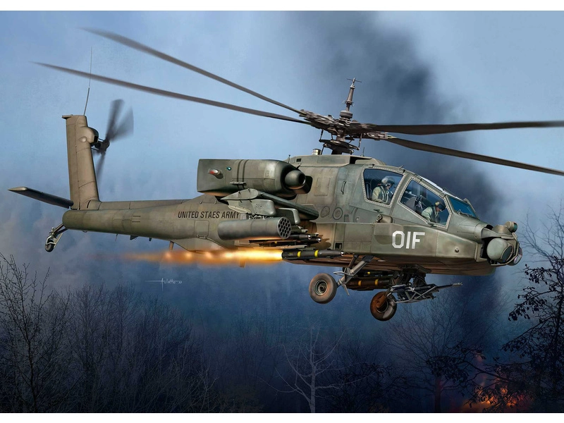 Revell Boeing AH-64A Apache (1:72) (sada)